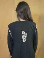 Nisha  Rayon Chikankari Kurti- Light Mulicolour - Image 2