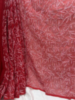 Red saree - Image 3